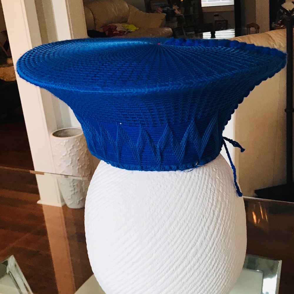 BLACK PANTHER ZULU WOMENS HAT FROM SOUTH AFRICA - Picture 2 of 3